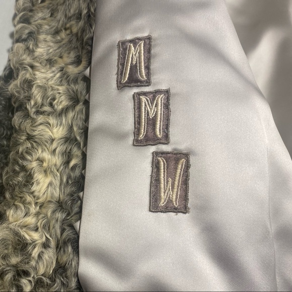 Persian Lamb Fur Coat Real Vintage Fur Wool Jacket - Picture 14 of 16